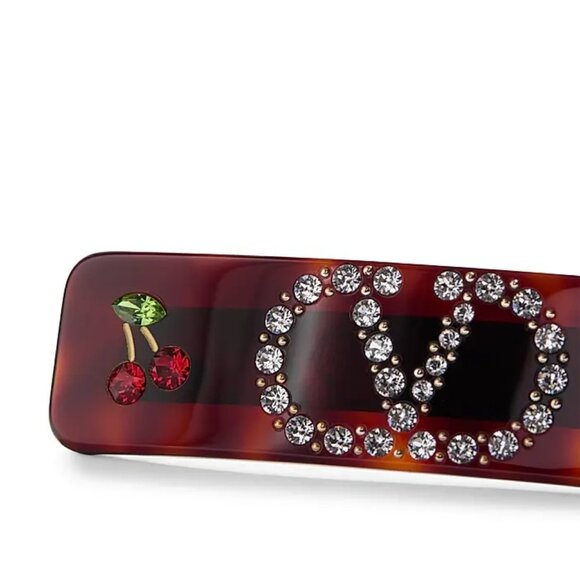 Valentino Garavani Vlogo Signature Hair Clip main image 7